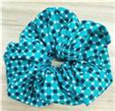 绿格子印花发圈 Gina Scrunchie 图片